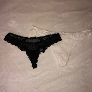 Victoria’s Secret underwear black and white bundle